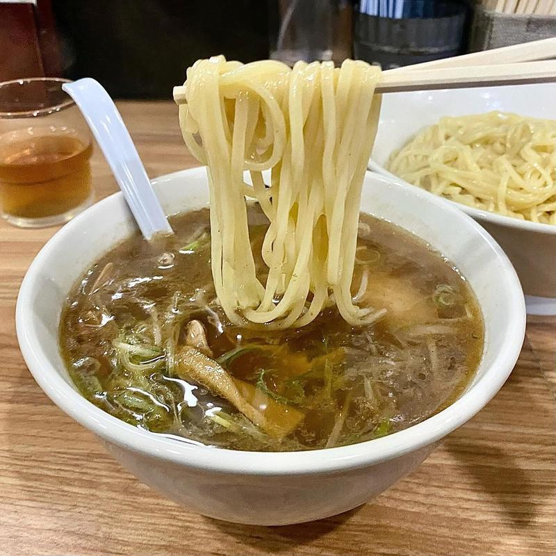 醤油つけ麺 麺350g(麺屋 丈六)