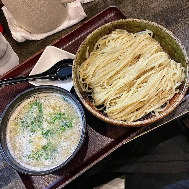 ゆず香る白湯つけ麺 Version2 せせり 並 300g(麺屋 彩々)
