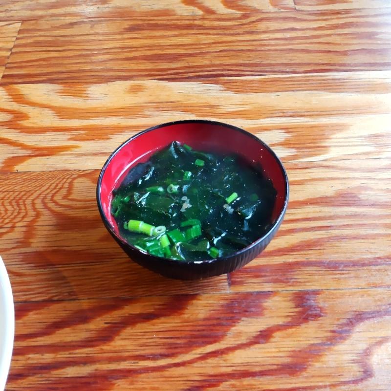 チャーハンスープ(ワンタンスープ専門店 万和 日の出町店)