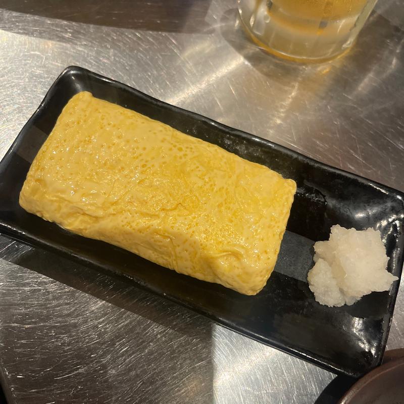 だし巻き玉子(大衆酒場 魚八)