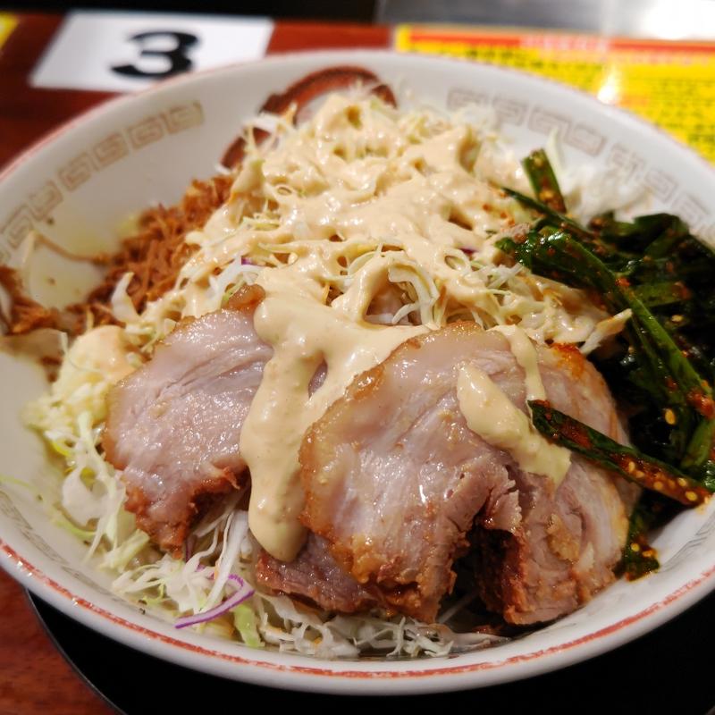 ミニ冷やし中華＋辛ニラ(豚山 関内店)