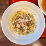 和え玉ごま辛手揉み麺変更