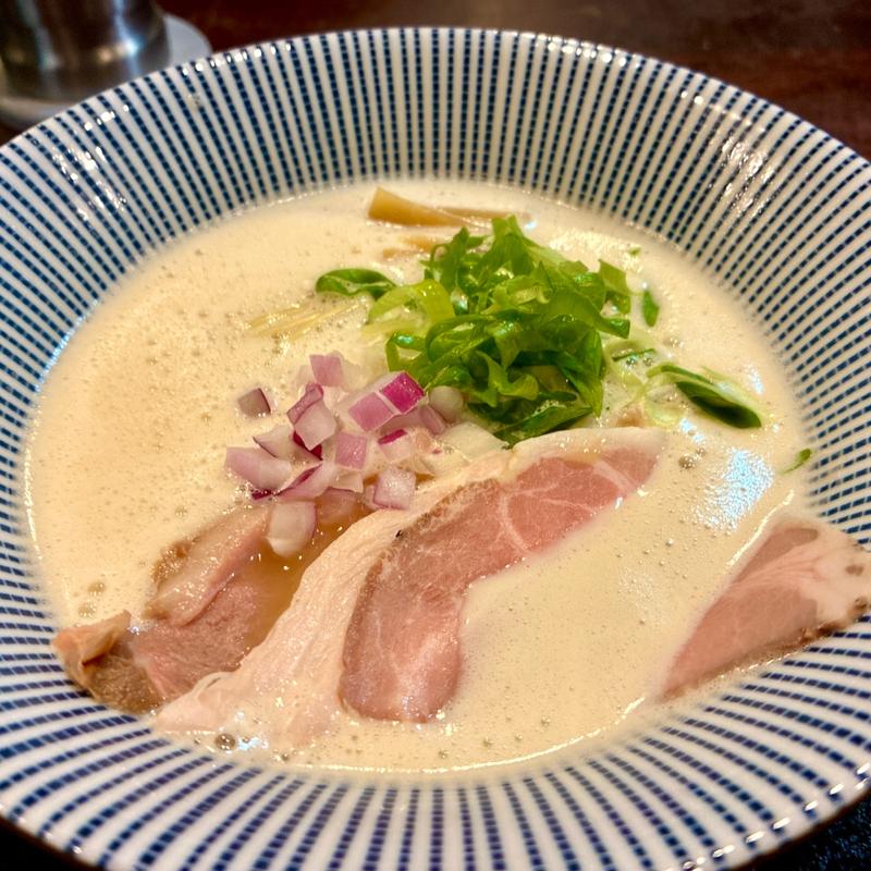 鴨白湯そば(鴨出汁中華そば 江ほり)