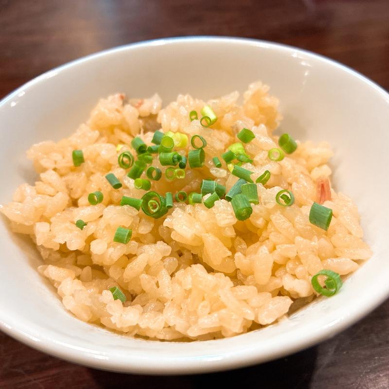 鴨の炊き込みご飯　小(鴨出汁中華そば 江ほり)