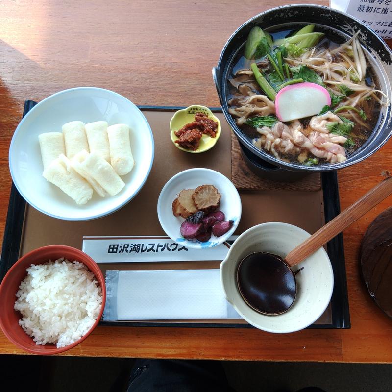 きりたんぽ鍋(田沢湖レストハウス )