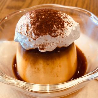 奥久慈たまごの自家製プリン
