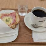 ホットモーニング クロックムッシュ ブレンドコーヒー