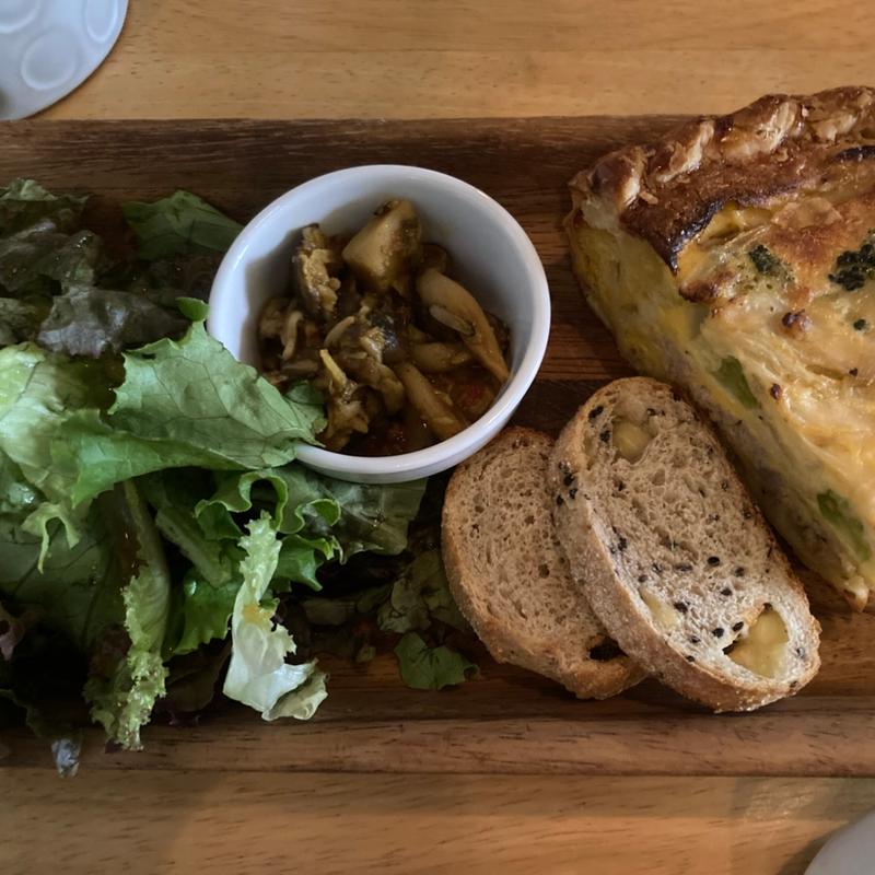 キッシュプレート(cafe. わかば堂)