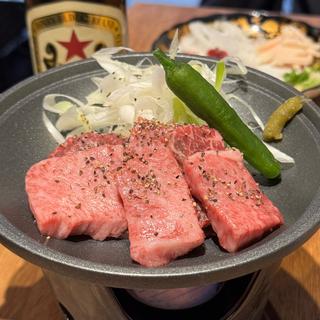 近江牛ロースの陶板焼き(たてがみ 今池駅前店)