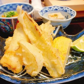 穴子の天ぷら（お昼ごはん）