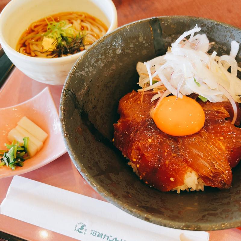カツオの漬け丼(滋賀カントリー倶楽部レストラン )