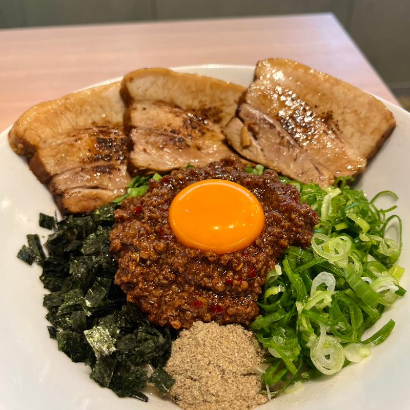 台湾まぜそば(台湾まぜそば専門店 京都麺工房 脳天喜。京都市上京区十四軒町店)