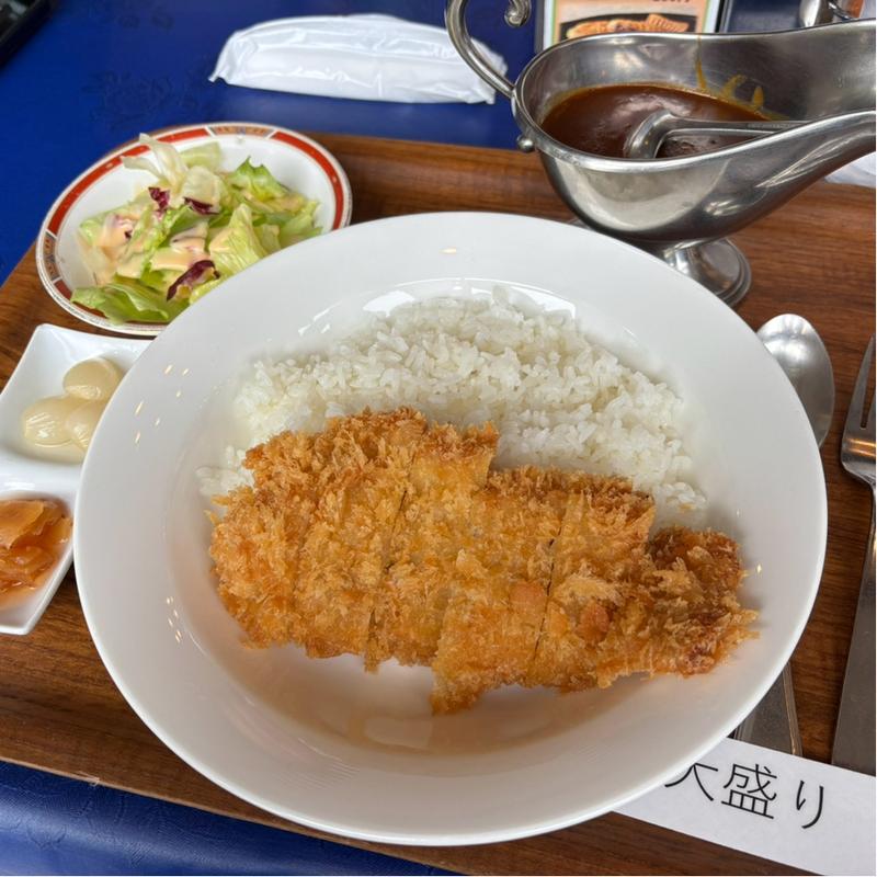 カツカレー(チサンレストラン岡部店)