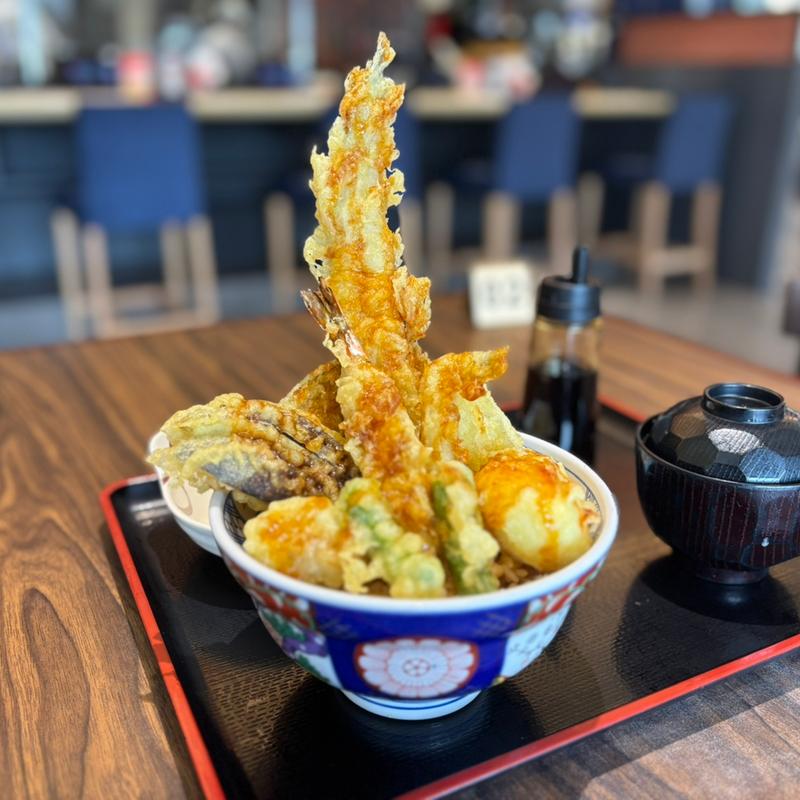 極上江戸前天丼(がってん食堂大島屋 新座店)