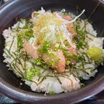 ブリ漬け丼