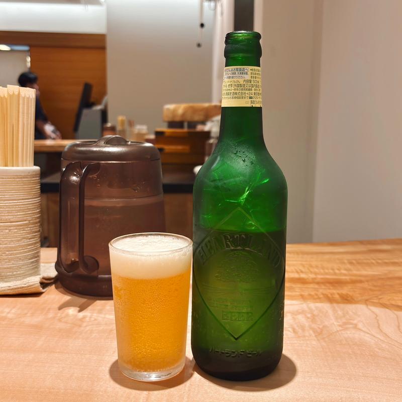 瓶ビール500ml瓶(ハートランド)(迂直（うちょく）)
