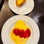 朝食(オムレツ)