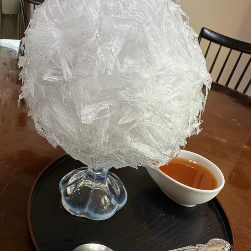 天然氷　白桃(日光茶屋 )