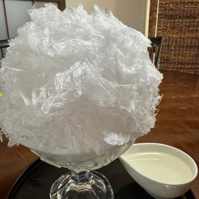天然氷　甘露(日光茶屋 )