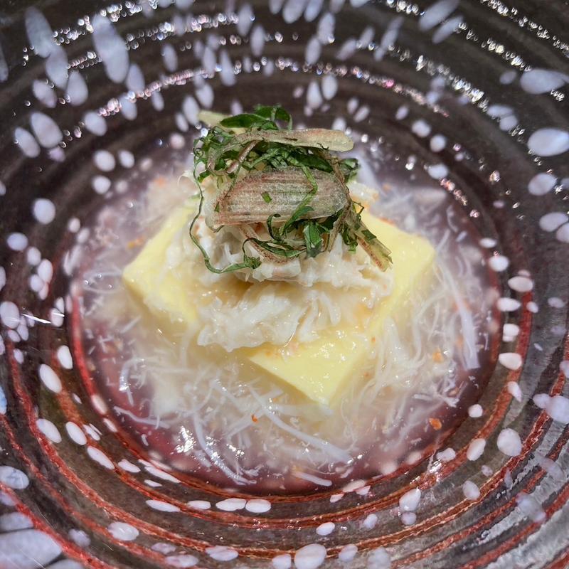 玉子豆腐(博多 かに福)