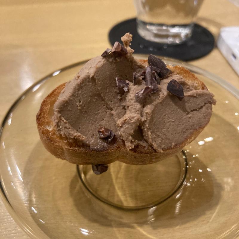 白レバーパテ(焼鳥 大富)