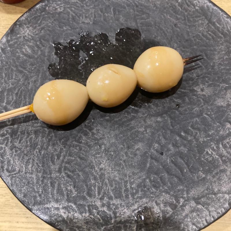 ウズラの卵(焼鳥 大富)