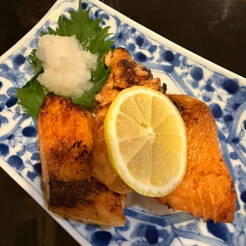 さけのハラス塩焼(家庭料理ふくや)