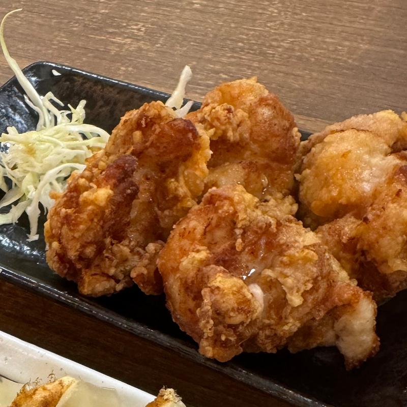 鶏の唐揚げ(とんこつラーメン鷹多花)