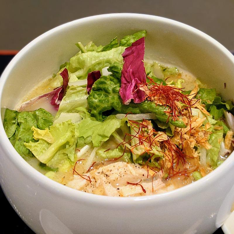 鶏白湯塩そば(有明ガーデン フードコート)