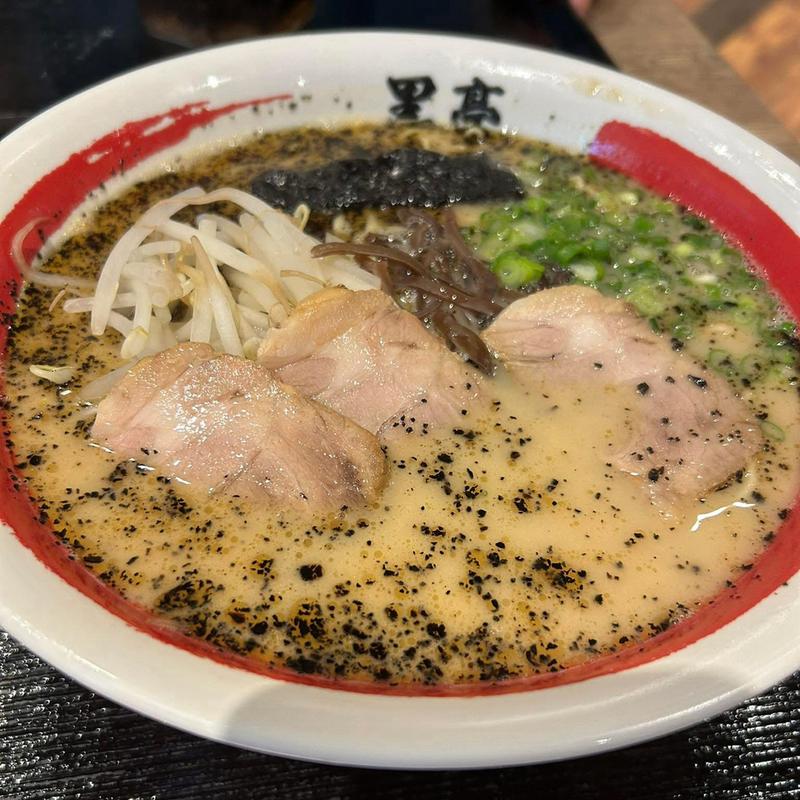 焦がしガーリックラーメン(黒亭 （こくてい）)