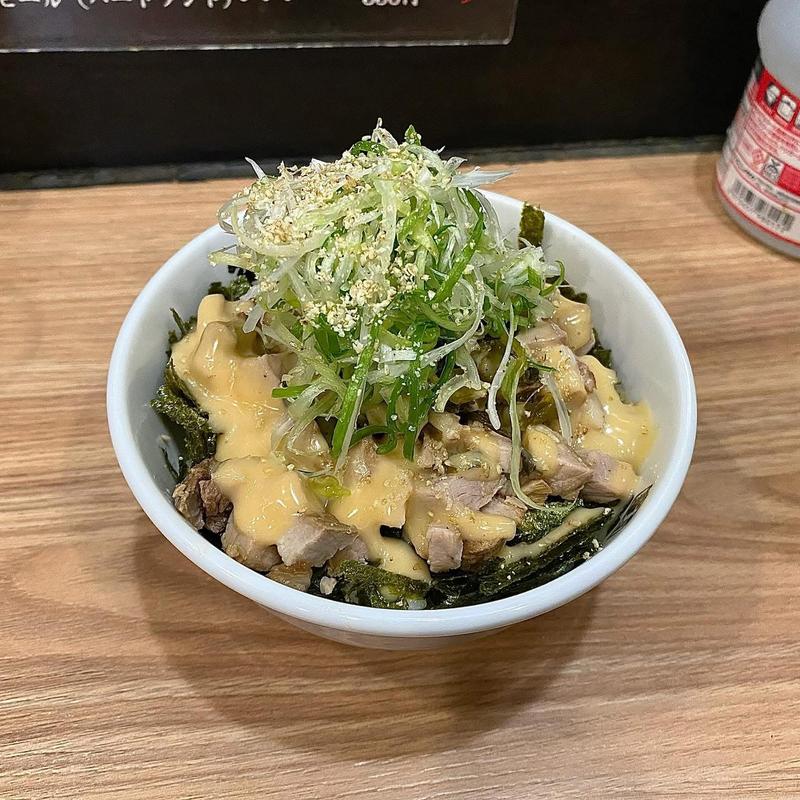 どんぶり チャーシューマヨ高菜(麺屋 丈六)