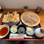 天ぷら蕎麦大盛り