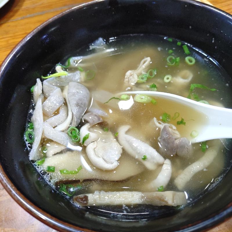 中身汁(我部祖河食堂 名護店 （ガブソガショクドウ）)