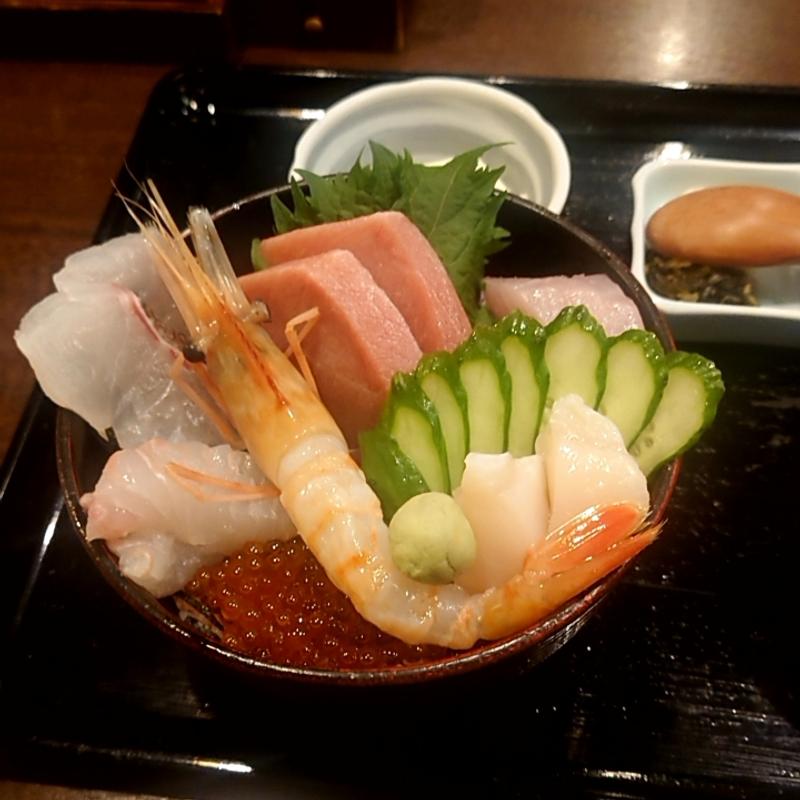 海鮮丼(千里浜 築地本店)