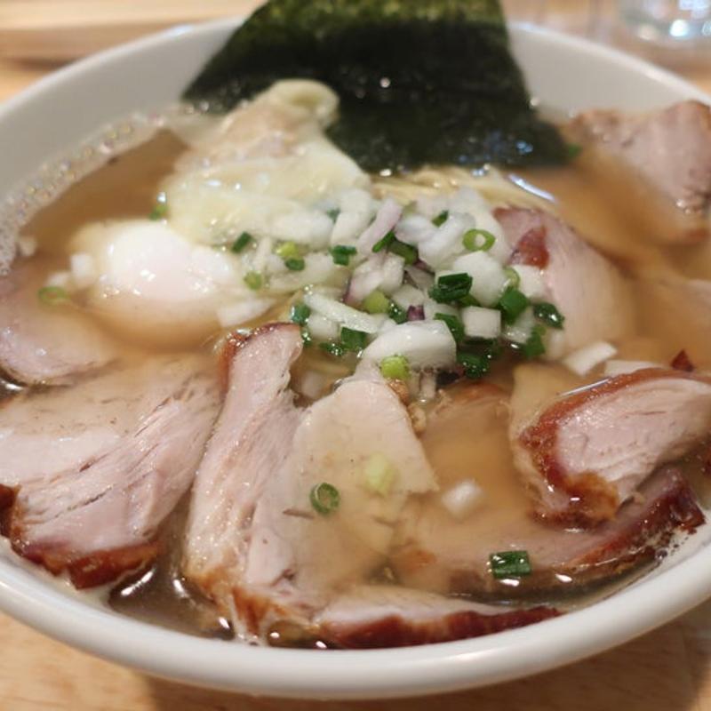 塩ラーメン ねぎ油(塩ラーメン 空海)