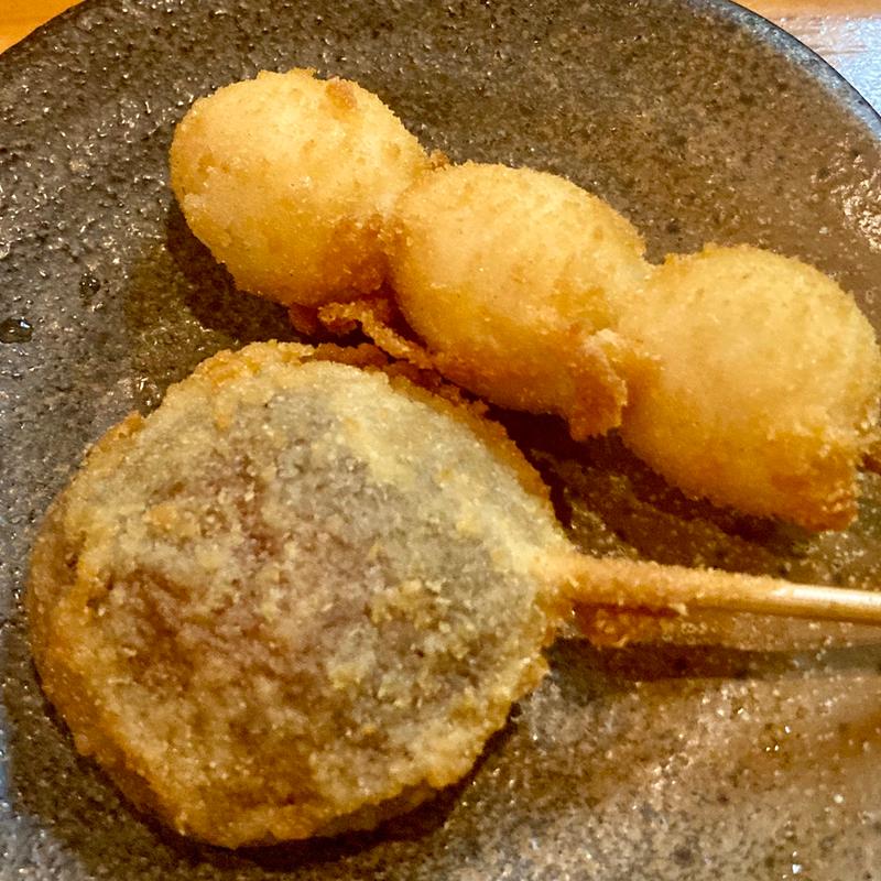 串カツ（うずら&しいたけ）(呼々家 草津店 )