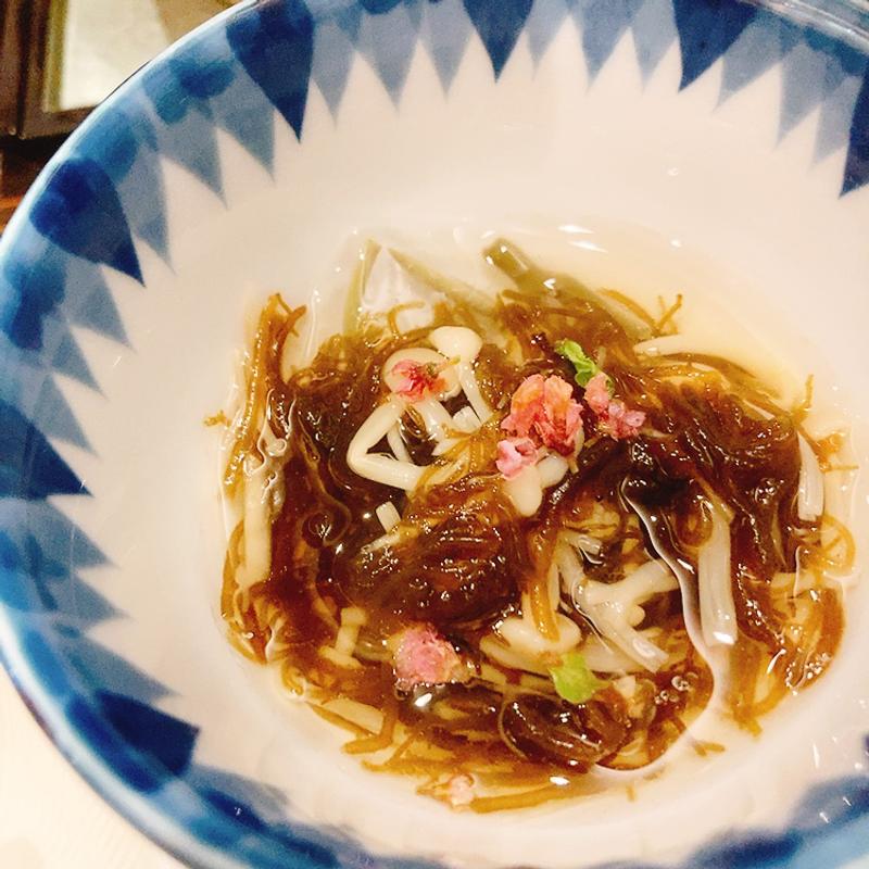 もずく（コースランチ）(天婦羅すぎ原)