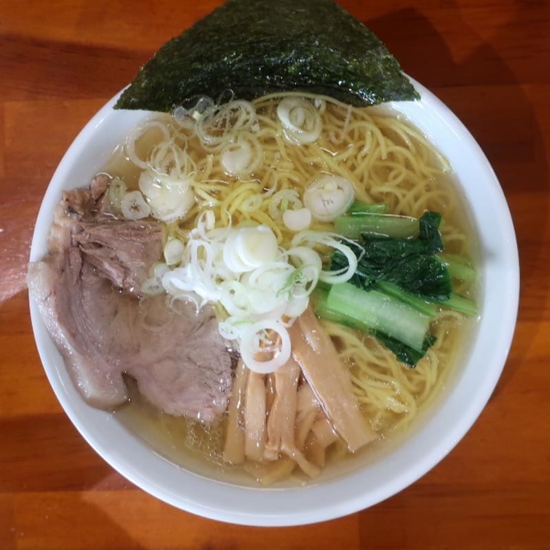 上品塩ラーメン(一条流がんこラーメン金町)