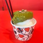 ピスタチオソースミルクアイス