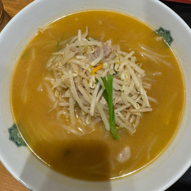 味噌ラーメン(日高屋 新橋栄通店)