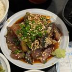 胡麻さば定食