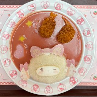 こぎみゅんのまんまる小エビのピンクカレー(キャラクターフードコート)