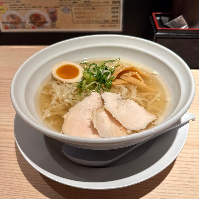 冷やし会津山塩ラーメン(麺処 若武者 ASAKUSA 〜FUKUSHIMA NOODLE STYLE〜)