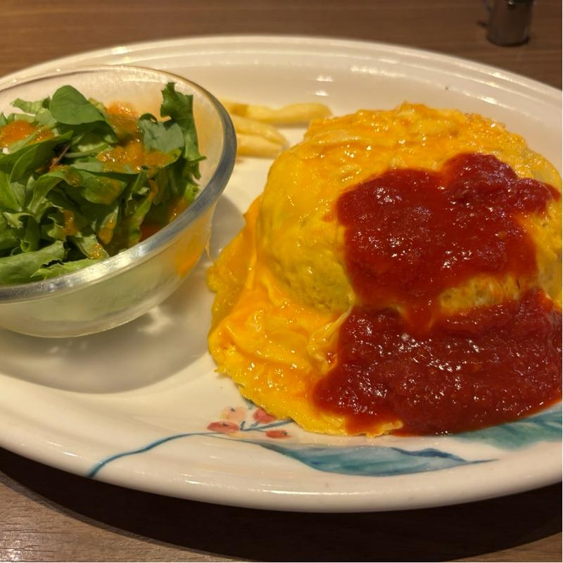 たっぷりたまごのオムライス(ドトール珈琲店　飯田橋ラムラ店)