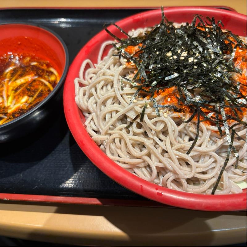 赤特もりそば(名代 富士そば 池袋東口店)