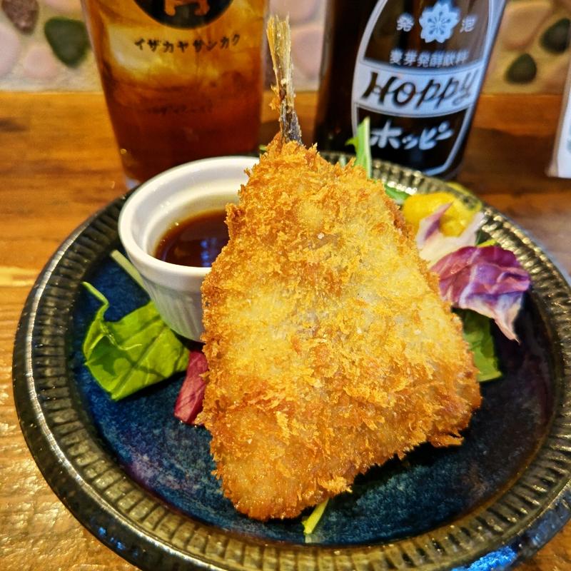 アジフライ(イザカヤ 山角)