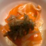 スモークサーモンのマリネ