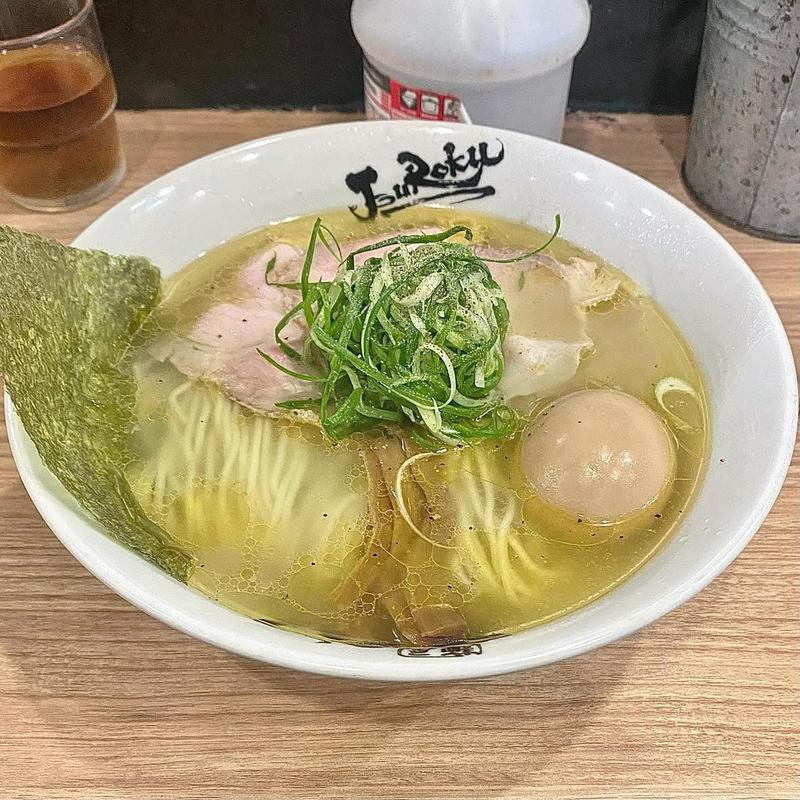 塩ラーメン(麺屋丈六 キーノ和歌山)