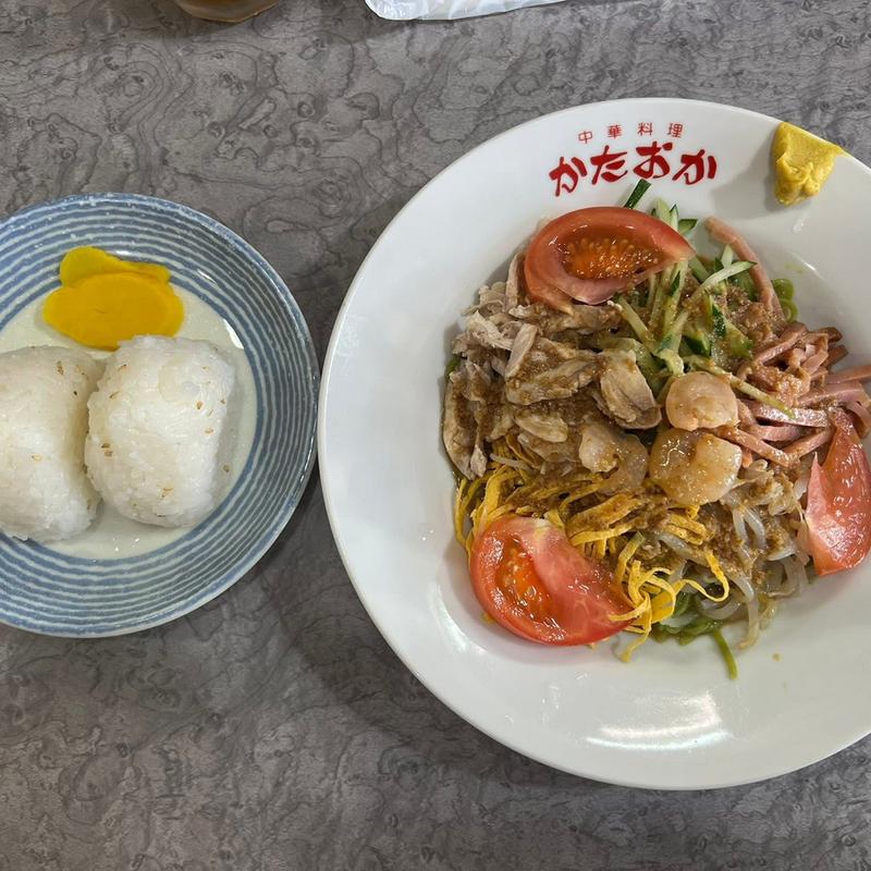 冷麺 おにぎり2個(かたおか)