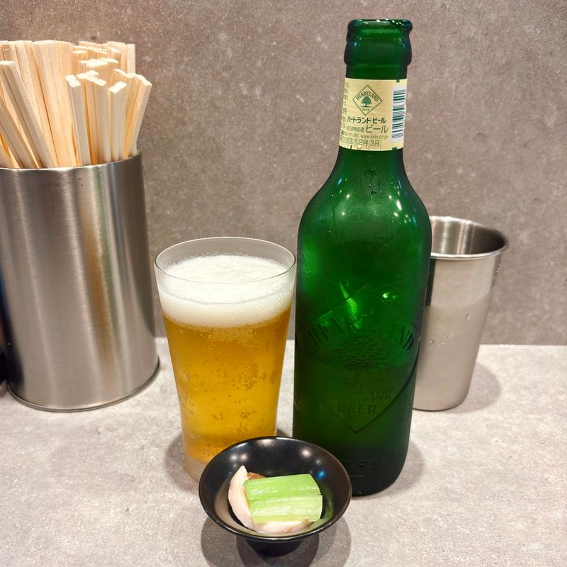 ビールハートランド小瓶(BIRI BIRI CRUSH MEN)